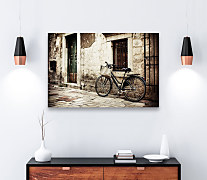 obraz starý bicykel retro bicycle